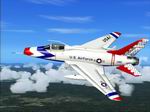 FS2004
                  F100 Super Saber United States Air Force Thunderbirds
